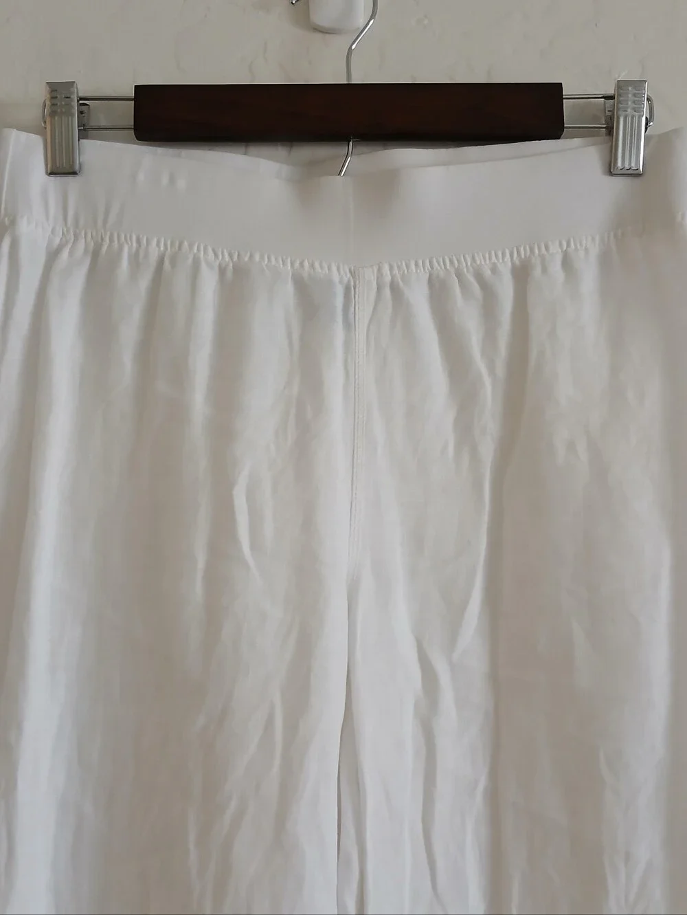 NWOT XCVI Wearables Astri 100% Linen Wide Leg Asymmetrical Pants Women's XS